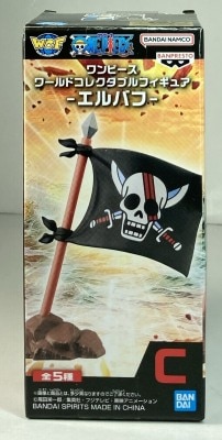 Bandai Spirits WCF One Piece Elbaf C Red Hair Pirates Pirate Flag