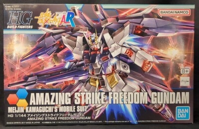 BANDAI SPIRITS HG BUILD FIGHTERS Bandai Namco Amazing Freedom Gundam 053