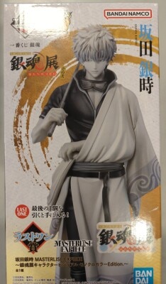 Bandai Spirits Ichiban Kuji Gintama 20th Anniversary Gintama Exhibition 20th Birthday Gathering Part 2 Last One Last One Prize Gintoki Sakata monotone Color Edition. MASTERLISE EXPIECE Gintama Exhibition