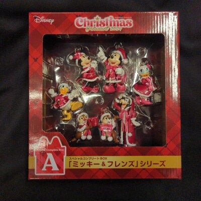 Sunny Side Up Happy Kuji Disney Christmas Ornament Kuji 2024 Special Complete Box Prize A. Mickey and Friends series imagen 1