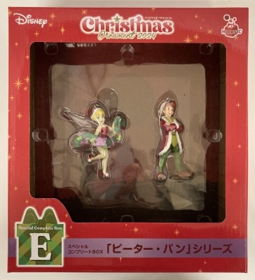 Sunny Side Up Happy Kuji Disney Christmas Ornament Kuji 2024 Special Complete Box Prize: E. Peter Pan Series imagen 1