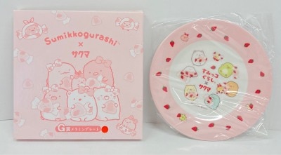 San-X Sumikko Gurashi x Sakuma Neo Sumikko Lottery G Prize (Pink) / Melamine Plate Part 6 image 1