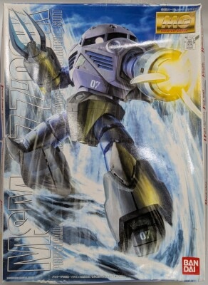 Bandai MG Mobile Suit Gundam Z'Gok / With Bonus for Display
