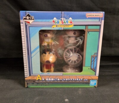 Bandai Spirits Ichiban Kuji Crayon Shin-chan Shin-chan Summer Vacation A-Prize: Fan with "Ah~" Diorama Figure hình ảnh 1