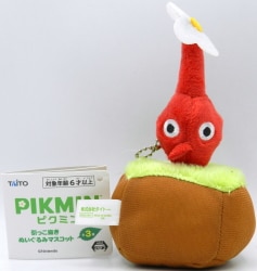 Taito Pull-out Plush Stuffed Toy Mascot Pikmin Red Pikmin Resale Edition