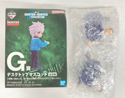 Bandai Spirits Ichiban Kuji Hunter x Hunter ZAOLDYECK FAMILY G Prize Zoldyck Family Butler (Set of 4) Desktop Mascot image 1