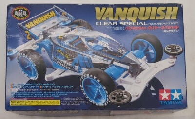 Tamiya Racing Mini 4WD Special Limited Edition Vanquish Clear Special (Polycarbonate body) 94864