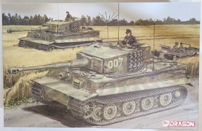DRAGON 1/35 WW.II German Tiger I Late Production Type Wittmann Last Tiger Magic Track / Bild 1