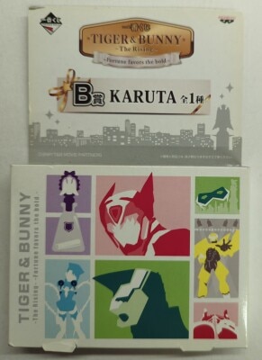 Banpresto - Ichiban Kuji Tiger and Bunny THE RISING FORTUNE FAVORS THE BOLD Movie Version TIGER AND BUNNY -The Rising- B-Prize KARUTA
