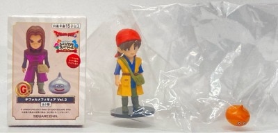 Square Enix Fukubikujo Special Dragon Quest 40th Anniversary Journey G Prize Hero (Dragon Quest VIII) & She-Slime Deformed Figure Vol.2