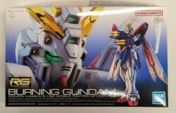반다이 스피리츠 RG 1/144 기동무투전 G건담 갓 건담 BURNING GUNDAM (Model No. 37)
