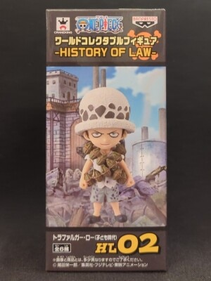 Banpresto WCF One Piece HISTORY OF LAW HL02 Trafalgar Law (childhood) gambar 1
