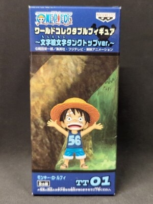 Banpresto WCF One Piece Character Emoji Tank Top Ver. TT01 Monkey D. Luffy