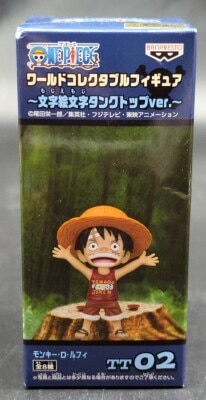 Banpresto WCF One Piece Emoji Tank Top Ver. TT02 Monkey D Luffy