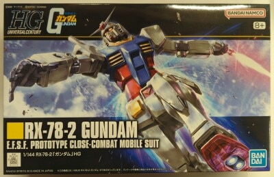 Bandai Spirits HGUC 1/144 Bandai Namco version RX-78-2 Gundam / 8+ marking 191