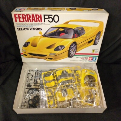 Tamiya 1/24 Sports Car series Ferrari F50 Yellow version 207