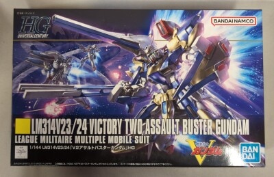 Bandai Spirits HGUC 1/144 Bandai Namco V2 Assault-Buster Gundam 189 gambar 1