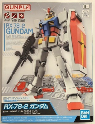 BANDAISPIRITS ENTRY GRADE Bandai Namco RX-78-2 Gundam/8+ image 1