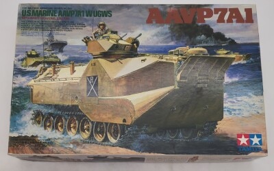 Tamiya 1/35 Military Miniature series No. 159 Upgun Sea Dragon Assault Amphibious Vehicle AAVP7A1 35159