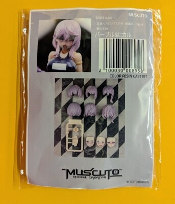 MUSCUTO Non-Scale Color Resin Cast Kit Frame Arms Girl/ Megami Device Purple & Hikaru