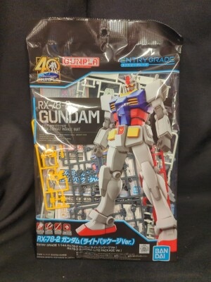 BANDAI SPIRITS ENTRYGRADE 1/144 Mobile Suit Gundam RX-78-2 Gundam (Light package Ver.) Bild 1