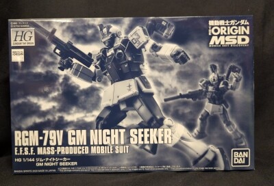 BANDAI SPIRITS HG GUNDAM THE ORIGIN 1/144 Mobile Suit Gundam THE ORIGIN MSD GM Night Seeker