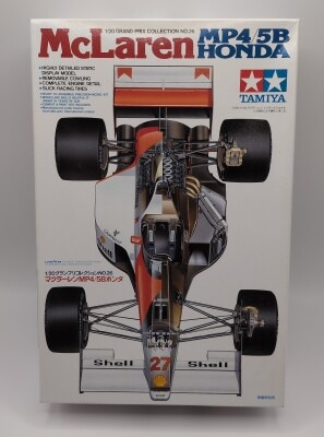 Tamiya 1/20 Grand Prix Collection McLaren MP4/5B Honda 26