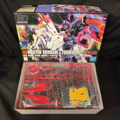 BANDAI SPIRITS HG FUTURE CENTURY 1/144 Bandai Spirits version Master Gundam and Fuunsaiki 128