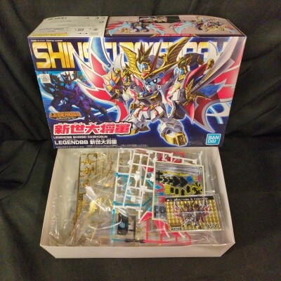 Bandai Spirits LEGEND BB Shin SD Sengokuden Densetsu no Daishougun Shinsei Daishougun With Bonus With Bonus