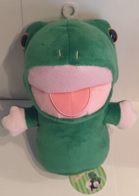 Fukuya Big Plush Stuffed Toy Puppet Muppet Frog