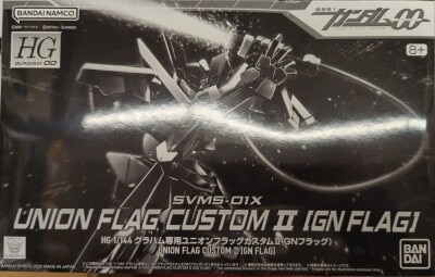 Bandai Spirits HG 1/144 Mobile Suit Gundam 00 Union Flag Graham Aker Custom II (GN Flag)