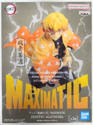 Bandai Spirits MAXIMATIC ZENITSU Zenitsu Agatsuma gambar 1