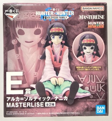Bandai Spirits Ichiban Kuji Hunter x Hunter ZAOLDYECK FAMILY E-Prize Nanika MASTERLISE imagen 1