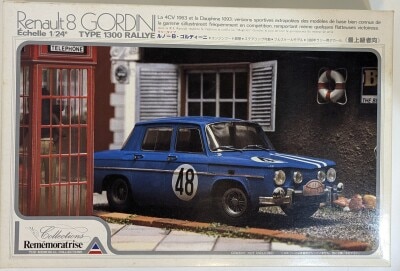 Union Model 1/24 The Memorial Collections Renault 8 Gordini (Rally Type) / The Memorial Collections 11 gambar 1