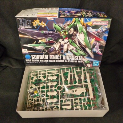 Bandai Spirits HG BUILD FIGHTERS 1/144 Bandai Namco Gundam Fenice Rinascita 017 gambar 1