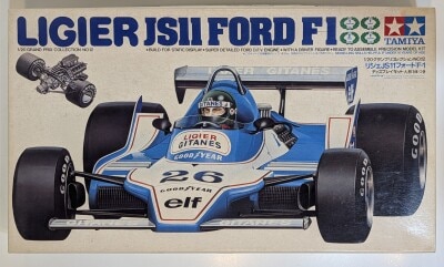 Tamiya 1/20 Grand Prix Collection Ligier JS11 Ford F-1 No.12
