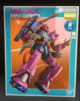 BANDAI SPIRITS MG/Gundam Base Limited 1/100 Mobile Suit Zeta Gundam Zaku Cannon Z Gundam ver.