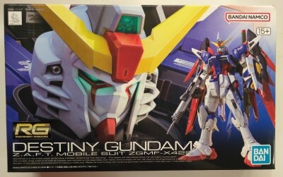 Bandai Spirits RG 1/144 Bandai Namco Destiny Gundam+ notation 11
