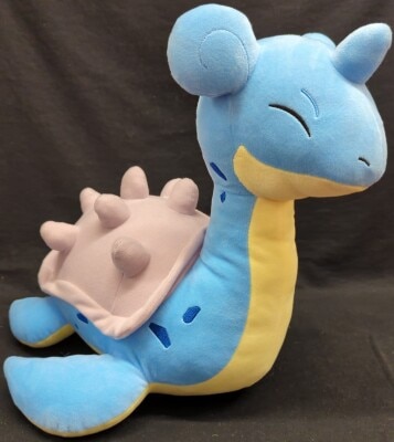 Bandai Spirits Super Mofugu Plush Stuffed Toy Lapras Pokemon Lapras image 1