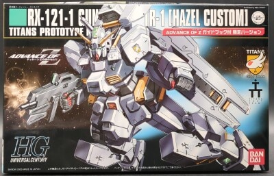 Bandai HGUC 1/144 ADVANCE OF Z Under the Flag of Titans RX-121-1 Gundam TR-1 Hazel Custom Limited version 056