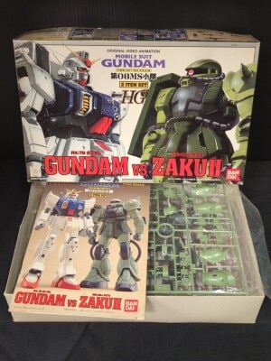 Bandai HG 1/144-2 item set Mobile Suit Gundam The 08th MS Team RX-79 Gundam VSMS-06J Zaku II/7-digit postal code/ST(6) 画像 1