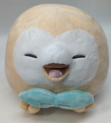 Bandai Spirits Ichiban Kuji Pokepiece PEACE Night Moments D-Prize Rowlet Plush Stuffed Toy 画像 1