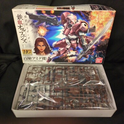 Bandai HG 1/144 Mobile Suit Gundam: Iron-Blooded Orphans Hyakuren (Amida Custom) 010
