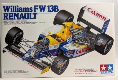타미야 1/20 그랑프리 컬렉션 No.25 윌리엄스 FW-13B 르노 20025 이미지 1