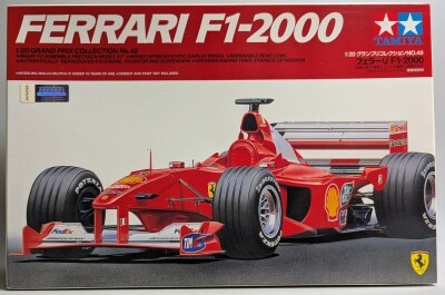 타미야 1/20 그랑프리 컬렉션 풀 디스플레이 모델 페라리 F1-2000 48 이미지 1