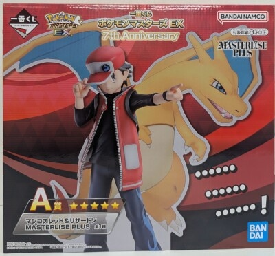 BANDAI SPIRITS 一番くじ ポケモンマスターズ EX 7th Anniversary A賞 マジコスレッド&リザードン MASTERLISE PLUS