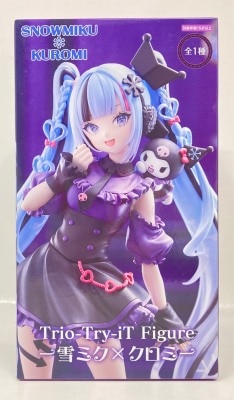 フリュー Trio-Try-iT Figure SNOWMIKU×KUROMI 雪ミク×クロミ 画像 1