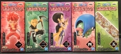 BANDAI SPIRITS WCF One Piece WANOKUNI STYLE 1 Complete 5 Piece Set