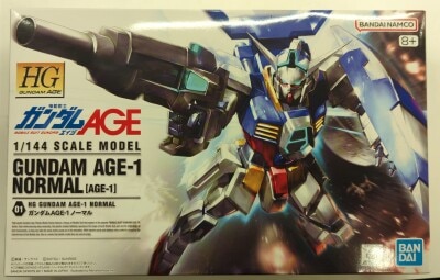Bandai Spirits HG GUNDAM AGE 1/144 Bandai Namco version Gundam AGE-1 Normal/8+ marking 01 image 1