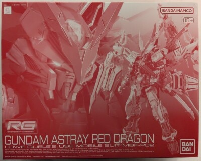 Bandai Spirits RG 1/144 Mobile Suit Gundam SEED DESTINY ASTRAY R Gundam Astray Red Dragon gambar 1